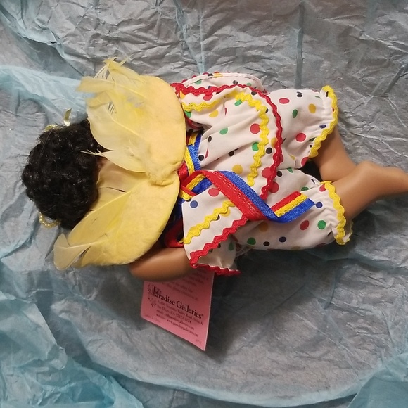 Small brown porcelain doll NWT - Picture 3 of 8